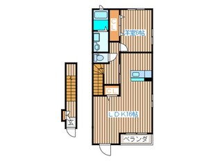 イ－ストシップ参番館の物件間取画像